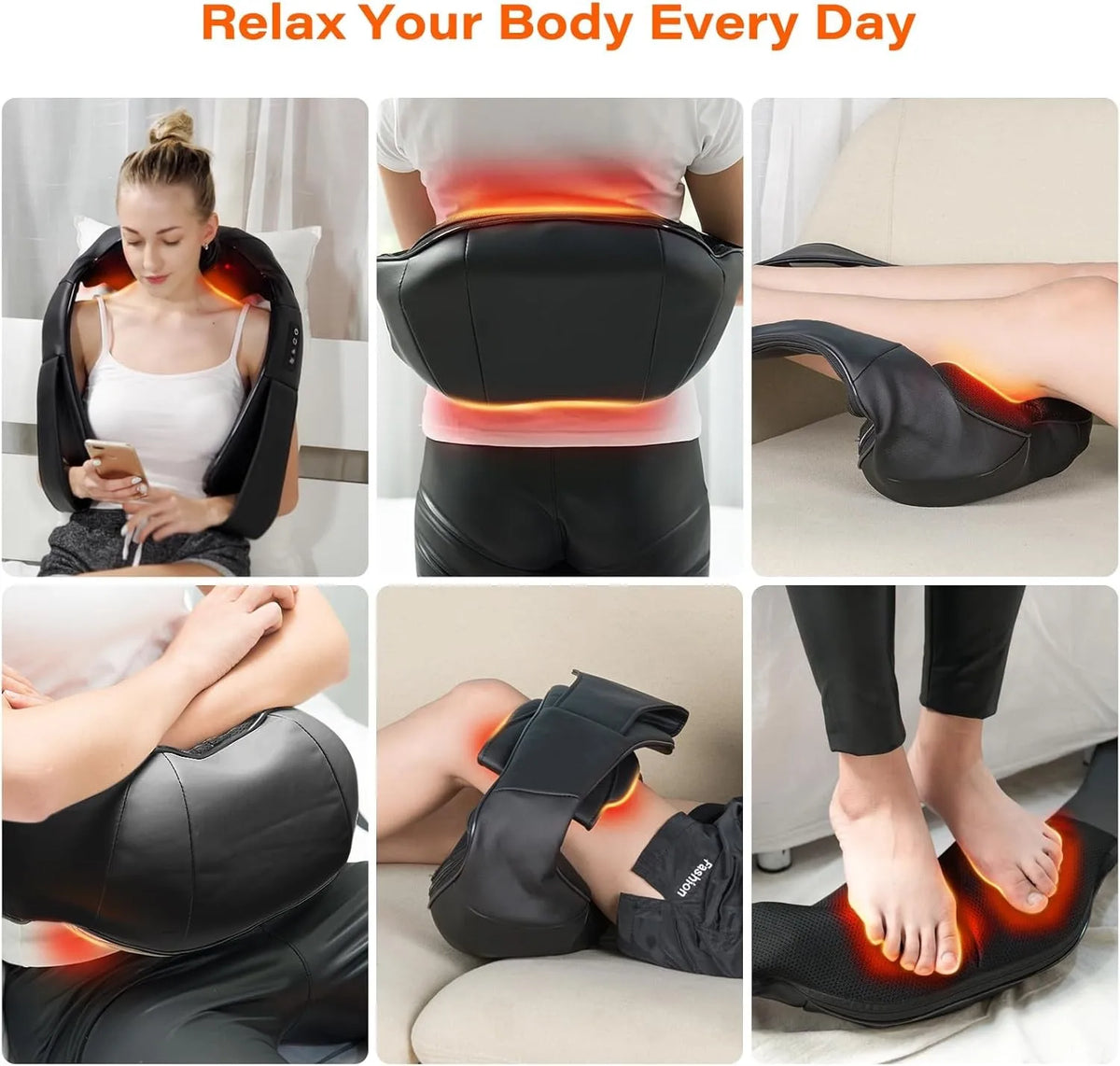 Shiatsu Neck and Back Massager with Heat