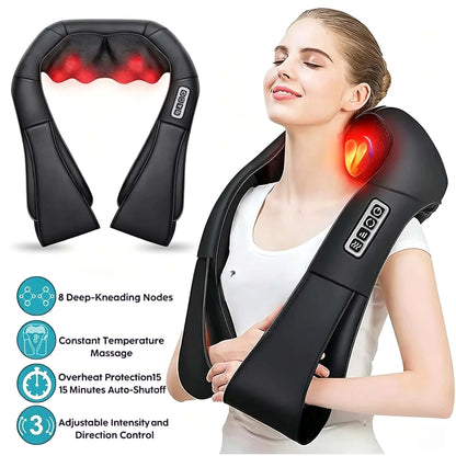 Shiatsu Neck and Back Massager with Heat