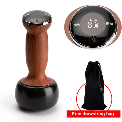 Electric Hot Stone Scraping Massaging Bianstone Guasha Massager