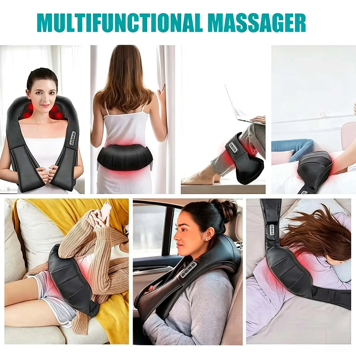 Shiatsu Neck and Back Massager with Heat